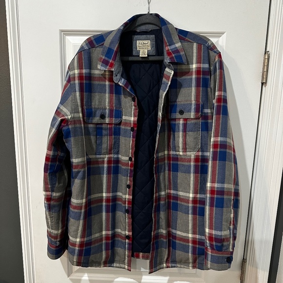 L.L. Bean Other - L.L. Bean Men's Lined Flannel Shirt